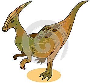 Parasaurolophus dinasour photo